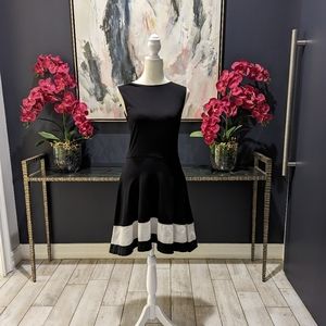 Sax Fifth Avenue Red label black and white dress size zero